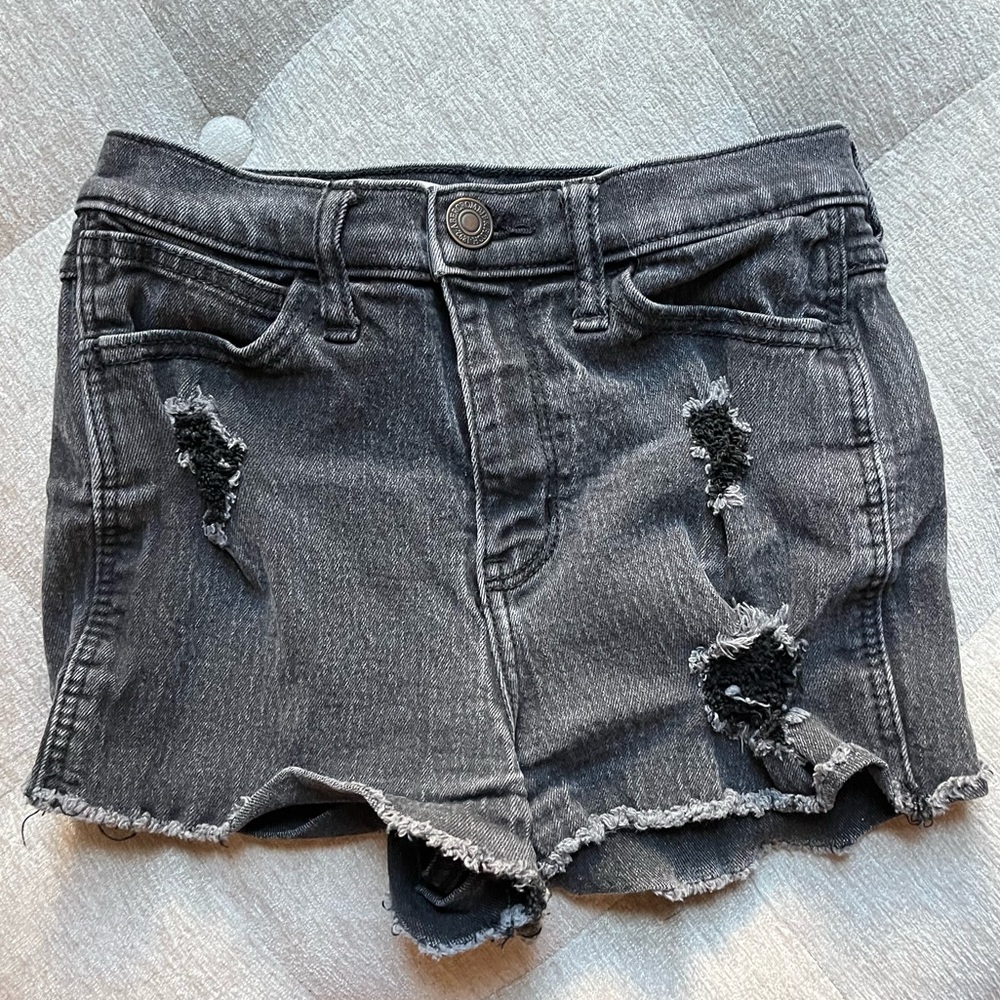 Abercrombie Black Shorts